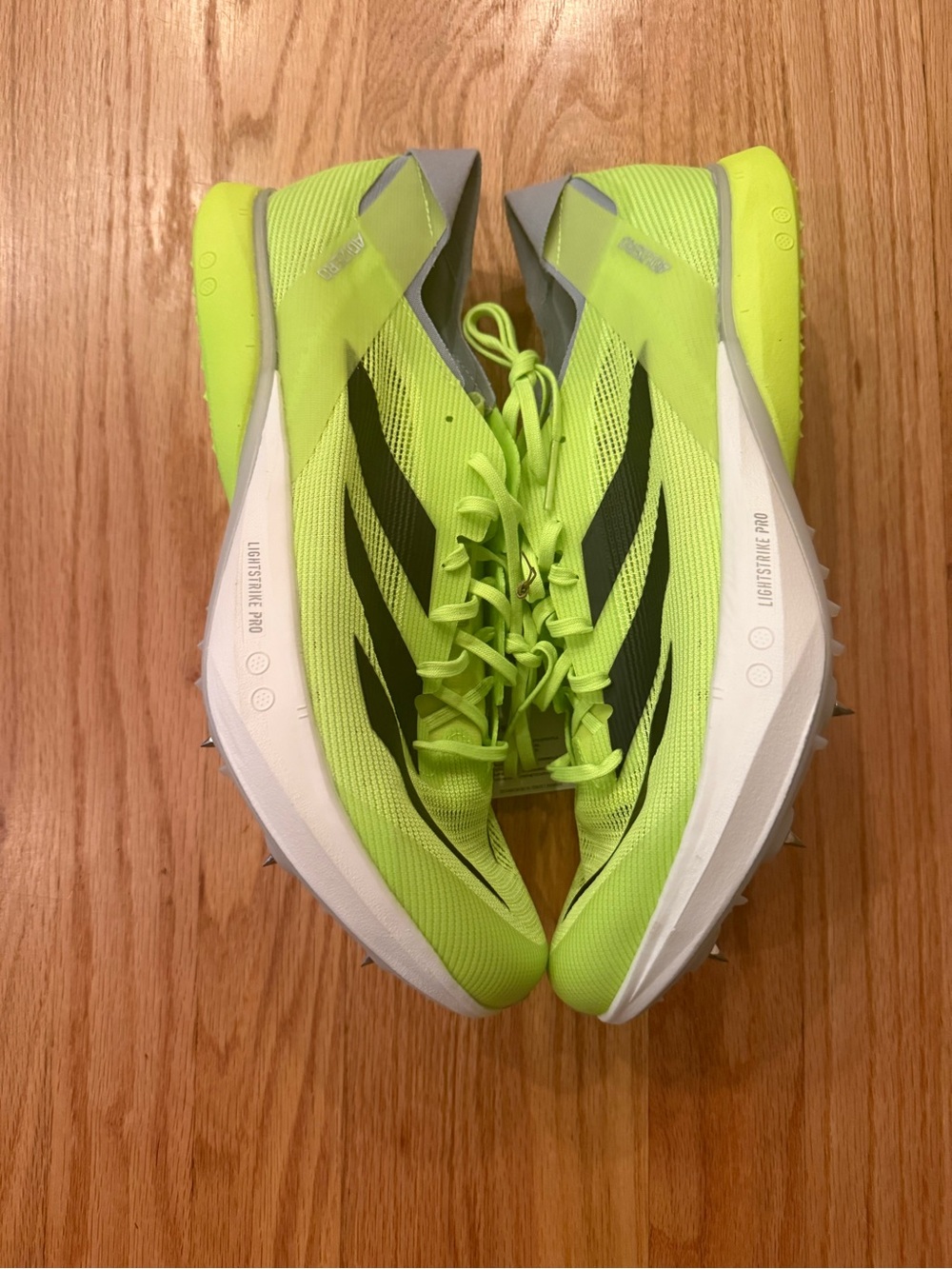 Adidas Adizero Avanti Track & Field Shoes Mens Size 12 Lucid Lemon Black IG1989